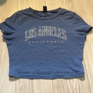 shein los angeles baby tee SMALL